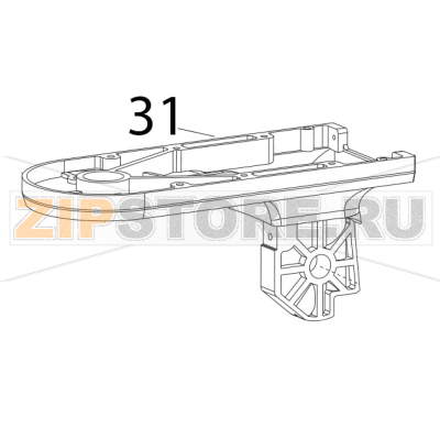 Rotating base Sirman Plutone 7 CE Rotating base Sirman Plutone 7 CEЗапчасть на деталировке под номером: 31Название запчасти на английском языке: Rotating base Sirman Plutone 7 CE