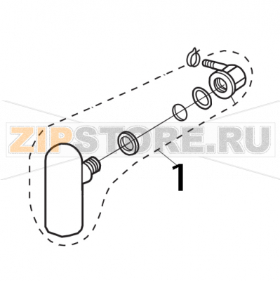 Gruppo trappola d&#039;aria Elettrobar Fast 160 DP Gruppo trappola d'aria Elettrobar Fast 160 DPЗапчасть на деталировке под номером: 1