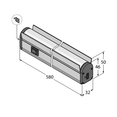 Светильник светодиодный Turck WLB32C570EPBQ 