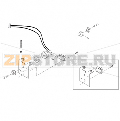 Fittings for Safety Guard Bear Varimixer RN20 VL-2                                                                              Fittings for Safety Guard Bear Varimixer RN20 VL-2Запчасть на сборочном чертеже под номером: 12Название запчасти на датском&nbsp;языке: Fittings for Safety Guard Bear Varimixer RN20 VL-2