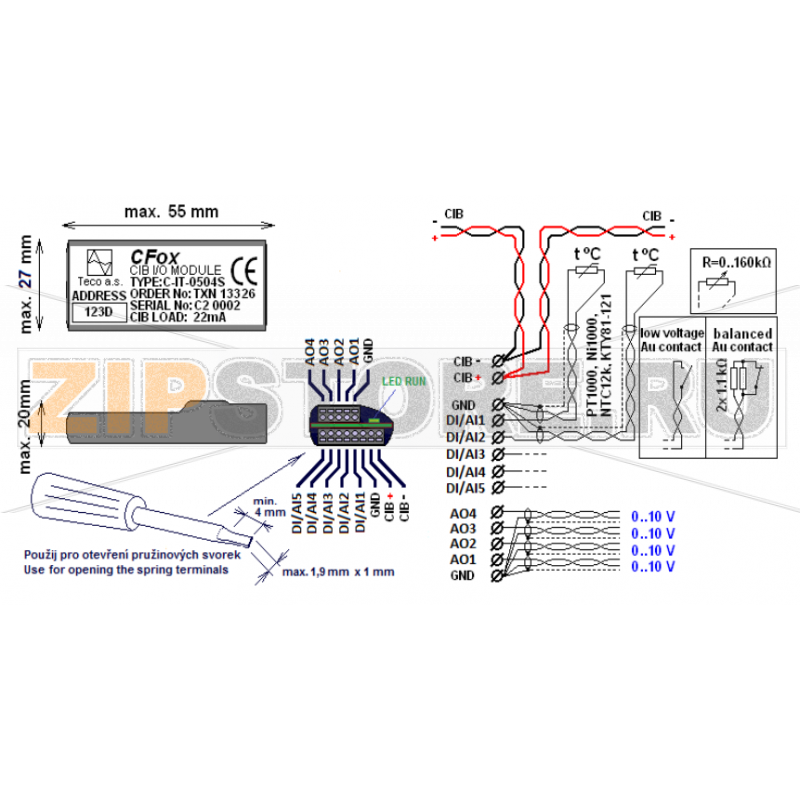 TECO C-IT-0504S 