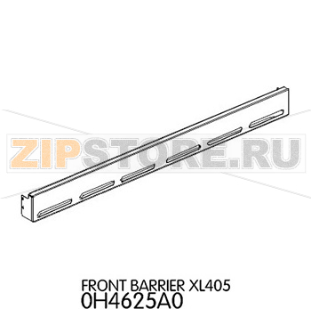 Front barrier Unox XL 405 Front barrier Unox XL 405Запчасть на деталировке под номером: 9Название запчасти на английском языке: Front barrier Unox XL 405
