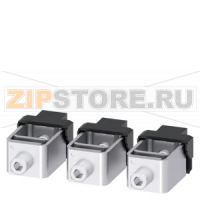 РАМОЧНЫЙ ЗАЖИМ 3 ШТ. ПРИНАДЛЕЖНОСТЬ ДЛЯ 3VA2 100/160/250 Siemens 3VA9263-0JA12