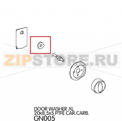 Door washer XL 20x8,5x5 PTFE Car.Carb. Unox XL 505 Door washer XL 20x8,5x5 PTFE Car.Carb. Unox XL 505Запчасть на деталировке под номером: 15Название запчасти на английском языке: Door washer XL 20x8,5x5 PTFE Car.Carb. Unox XL 505