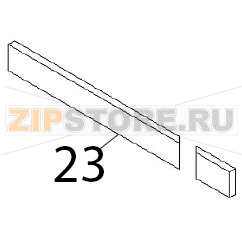 Pannello isolante Angelo Po 291FAGF Pannello isolante Angelo Po 291FAGFЗапчасть на деталировке под номером: 23