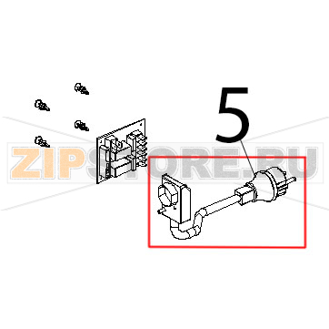 Cavo 3x1.5, H07RN-F, MT1.5+K2/3+SCHUKO Unox XL 135 Cavo 3x1.5, H07RN-F, MT1.5+K2/3+SCHUKO Unox XL 135Запчасть на деталировке под номером: 5