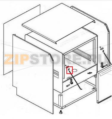 Piastrina scorr. Tirante porta Silanos N700  Piastrina scorr. Tirante porta Silanos N700Запчасть на 