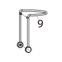 Safety fixed handle Hurakan HKN-CFV60