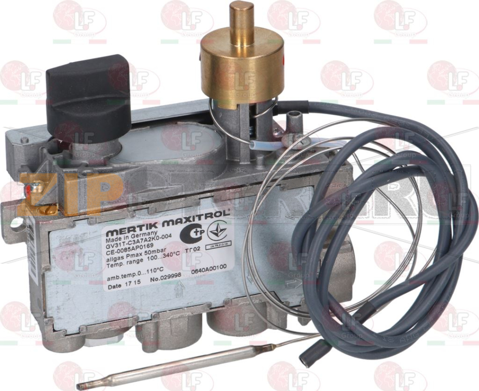 ГАЗОВЫЙ КЛАПАН MERTIK 100÷340°C 