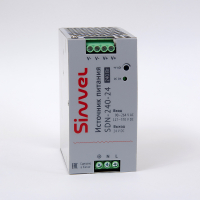 Блок питания 240 Вт, 90-264 В/AC, 127-370 В/DC, металлический корпус Sinvel SDN-240-24