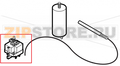 Chamber safety thermostat Lainox VE061D    Chamber safety thermostat Lainox VE061DЗапчасть на сборочном чертеже под номером: 7Название запчасти на английском&nbsp;языке: Chamber safety thermostat Lainox VE061D