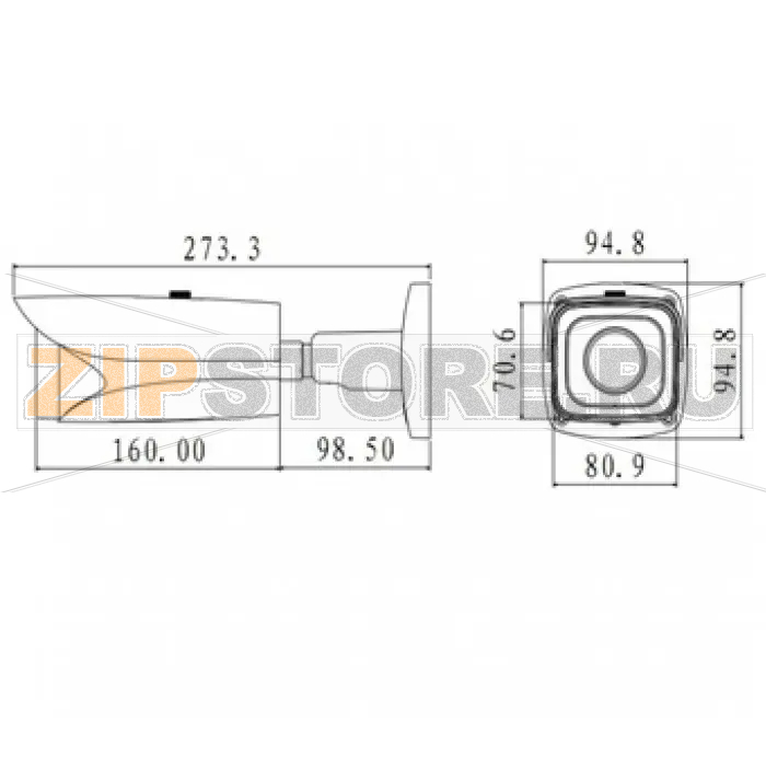 IP-камера Dahua IPC-HFW5300E-VF 