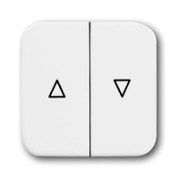 Клавиша для выключателя жалюзи, белая ABB 2CKA001713A0200