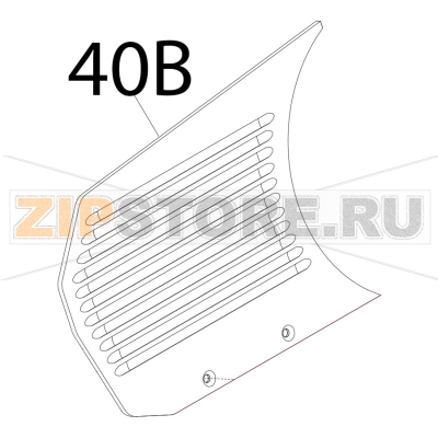 Vela stamp. DAL09 ossidata Sirman Mirra 250 C Vela stamp. DAL09 ossidata Sirman Mirra 250 CЗапчасть на деталировке под номером: 40B