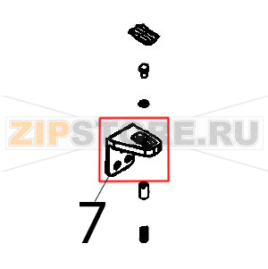 Door top hinge Angelo Po BX101E Door top hinge Angelo Po BX101EЗапчасть на деталировке под номером: 7