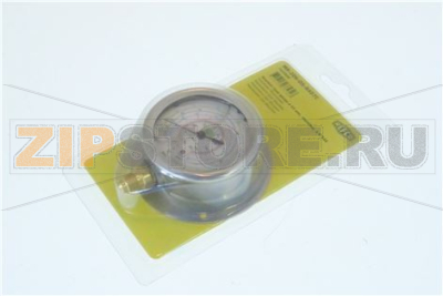 Bourdon type gauge   63 mm, stainless, 1 