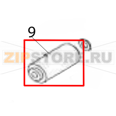 Nip roller Sato CG212DT Nip roller Sato CG212DTЗапчасть на деталировке под номером: 9Название запчасти на английском языке: Nip roller Sato CG212DT.