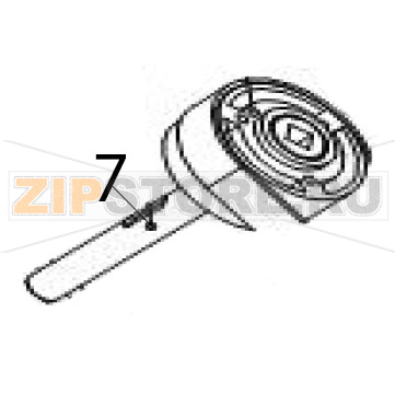 Blade shaft Hurakan HKN-HM300M Blade shaft Hurakan HKN-HM300MЗапчасть на деталировке под номером: 7