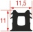 GASKET FOR OVEN DOOR 1950 mm