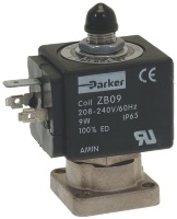 КЛАПАН ЭЛЕКТРОМАГНИТНЫЙ PARKER ТРЕХХОДОВОЙ 240V 60Hz