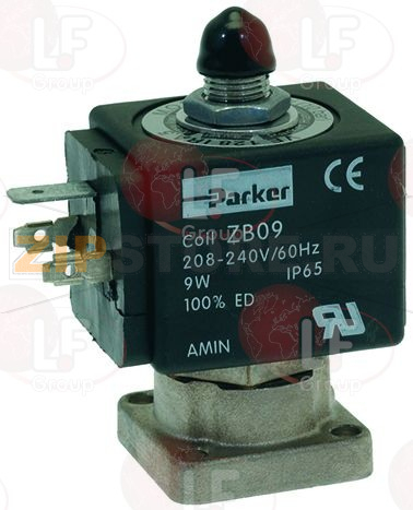 КЛАПАН ЭЛЕКТРОМАГНИТНЫЙ PARKER ТРЕХХОДОВОЙ 240V 60Hz 