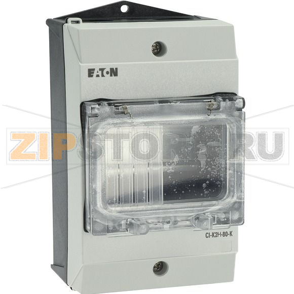 Корпус изолированный, ДхШхВ=160x100x80 мм, + крышка Eaton CI-K2H-80-K 