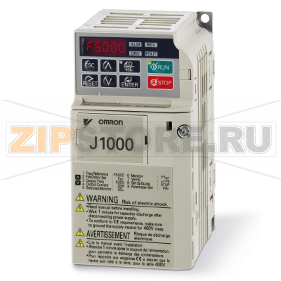 Инвертор (преобразователь частоты) J1000 Omron JZAB0P4BAA 