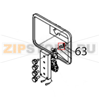 Airproof ring Hurakan HKN-XF023 Airproof ring Hurakan HKN-XF023Запчасть на деталировке под номером: 63