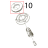 Burner cover 9 KW Tecnoinox PF105GG7