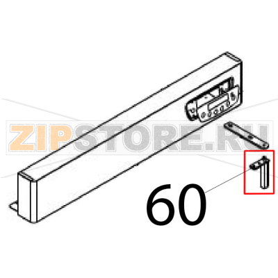 Hinge Angelo Po IS102SR Hinge Angelo Po IS102SRЗапчасть на деталировке под номером: 60