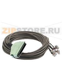 SIMATIC TDC КРУГЛЫЙ КАБЕЛЬ SC62 50-ПОЛЮСН.ЭКРАНИРОВАН. Siemens 6DD1684-0GC0