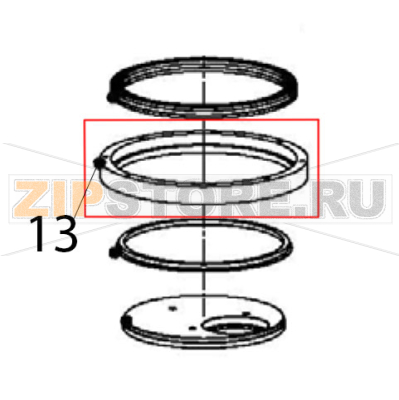 Ring Escher PM 60-V Ring Escher PM 60-VЗапчасть на деталировке под номером: 13