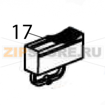 Sensor case Godex G500 Sensor case Godex G500Запчасть на деталировке под номером: 17Название запчасти Godex на английском языке: Sensor case G500.