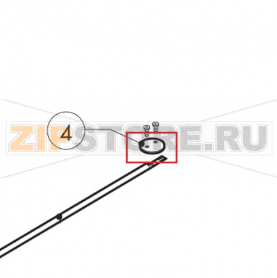 Chamber vent plate Lainox MVE051P                                                                                              Chamber vent plate Lainox MVE051PЗапчасть на сборочном чертеже под номером: 4Название запчасти на итальянском языке языке: Chamber vent plate Lainox MVE051P
