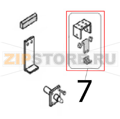 Spring Angelo Po C165D Spring Angelo Po C165DЗапчасть на деталировке под номером: 7