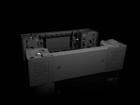 Пластина боковая 400x100 мм, стальная, пластиковая, черная, 2 шт Rittal 8640001