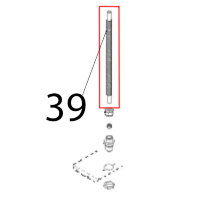 Flexible pipe DN12, L=400 Angelo Po 1G1BR1G
