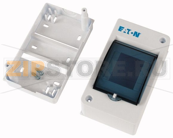 Кожух компактный пластиковый, IP30, 3 модуля, прозрачная дверца Eaton MINI-3-T 