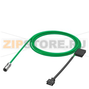 Предварительно собранный сигнальный кабель для датчика абсолютного отсчета в S-1FL6 LI SH50 3 х 2 х 0,20 + 2 х 2 х 0,25 С MOTION-CONNECT 300 нет UL для разъема на двигателе сек Dmax: длина 7,2 мм: 5 м с прямыми Conne Siemens 6FX3002-2DB12-1AF0 