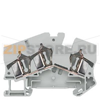 КЛЕММА ПРОХОДНАЯ КОМПАКТНАЯ ПРУЖИННОЕ ПОДСОЕДИНЕНИЕ, 3 ПОДСОЕДИНЕНИЯ: 0.2 - 6 MM2, ШИРИНА: 8.2 MM, СЕРАЯ Siemens 8WH2503-0AH00