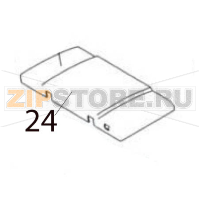 Back lid Hurakan HKN-IMF18 Back lid Hurakan HKN-IMF18Запчасть на деталировке под номером: 24