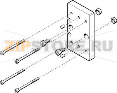 Комплект переходников Festo HAPG-85 
