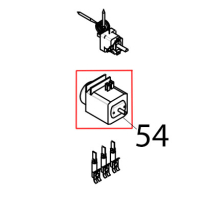 Fine cottura logaritmico completo di buzzer Tecnoeka KF 965