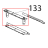 Longherone piedini 2" reg H147-19 Unox XBC 1005E