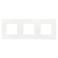 Рамка трехместная, альпийский белый ABB 2CLA227310N1101