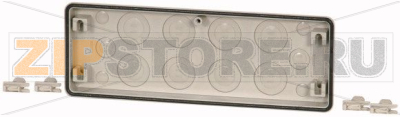 Фланец с пеноризиной 4xM16, 2xM25/16, 8xM40/25, ВхШхД=116x329x23 мм Eaton FL4-4 