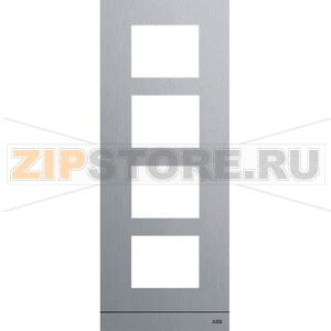 Рамка для станции вызова, 1/4, сталь ABB 2TMA130160X0064 