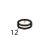 Rubber foot Godex EZ-1105