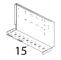 Lamiera portacomponenti Unox XV 203G