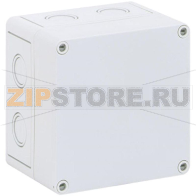 Корпус 130x130x99 мм, материал: поликарбонат, серый, 1 шт Spelsberg TK PC 1313-10-m 